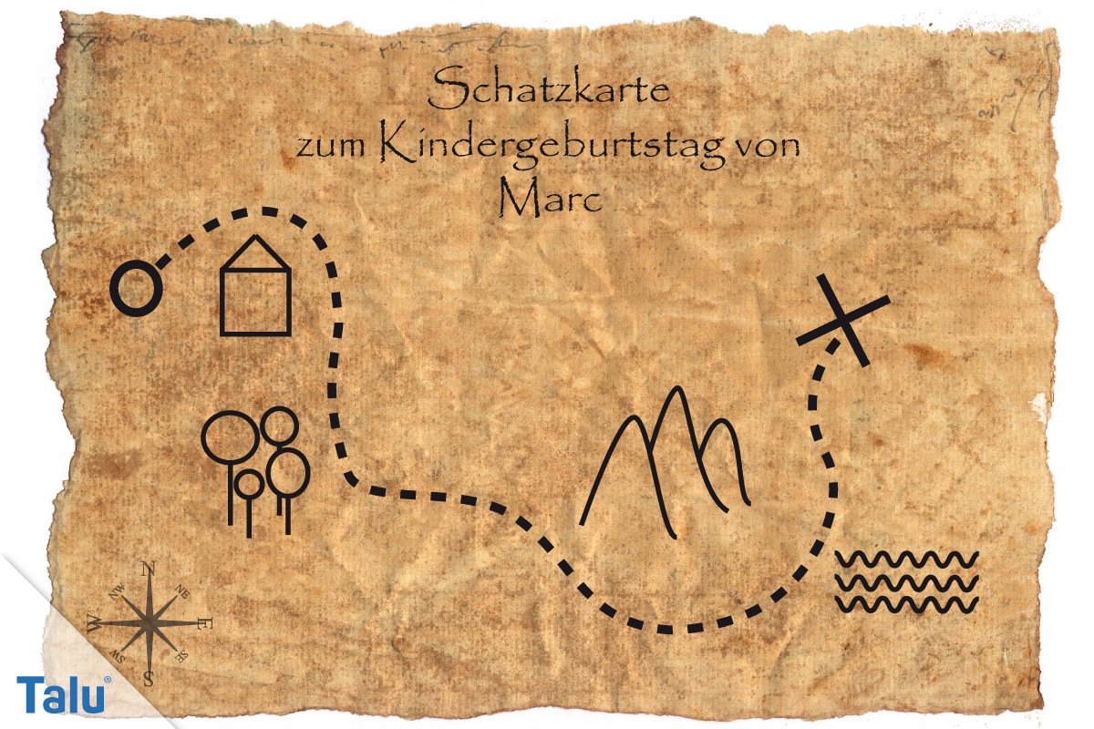 Schatzkarte
