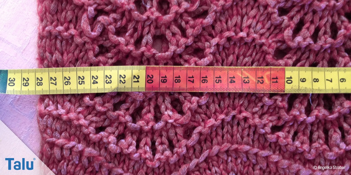 Kapuzenloop stricken