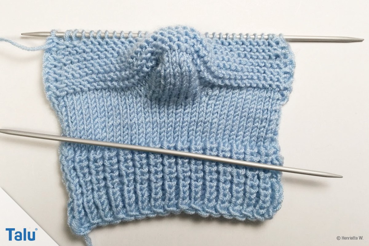 Babyschuhe stricken