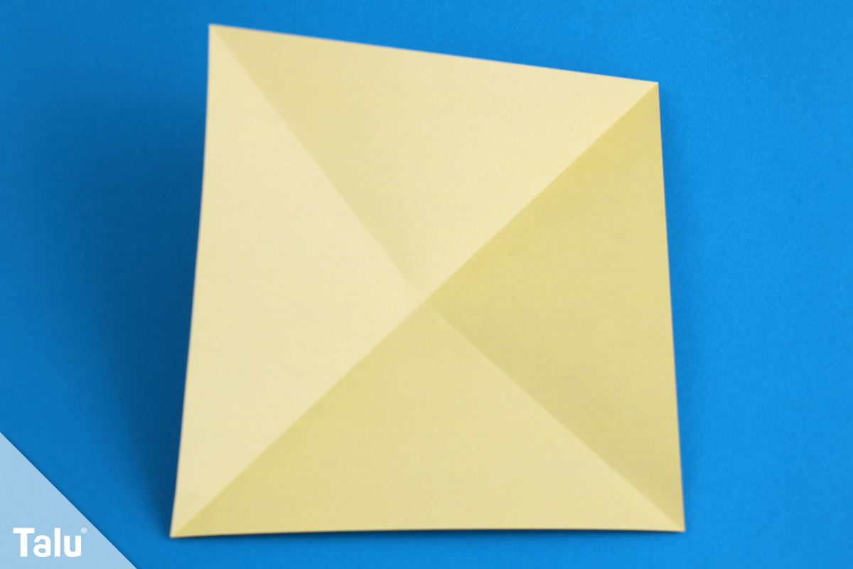 Origami Krebs falten