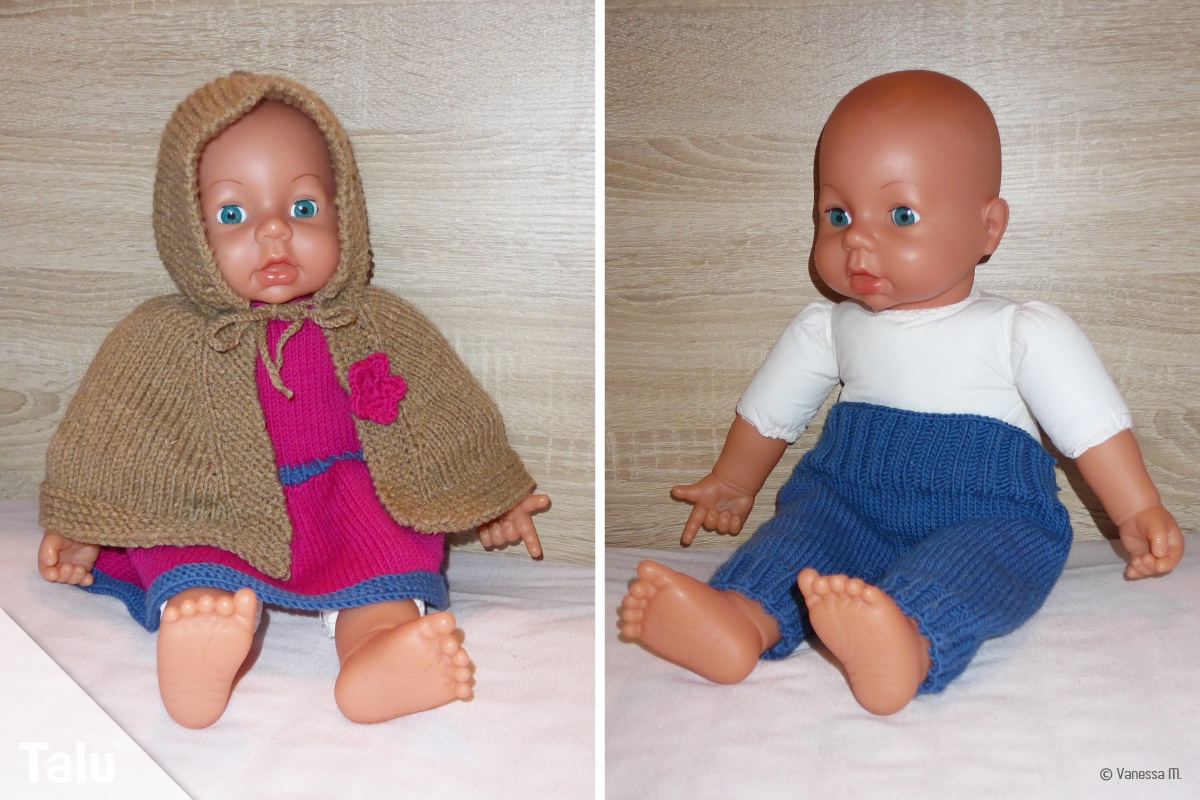 Puppenkleider stricken