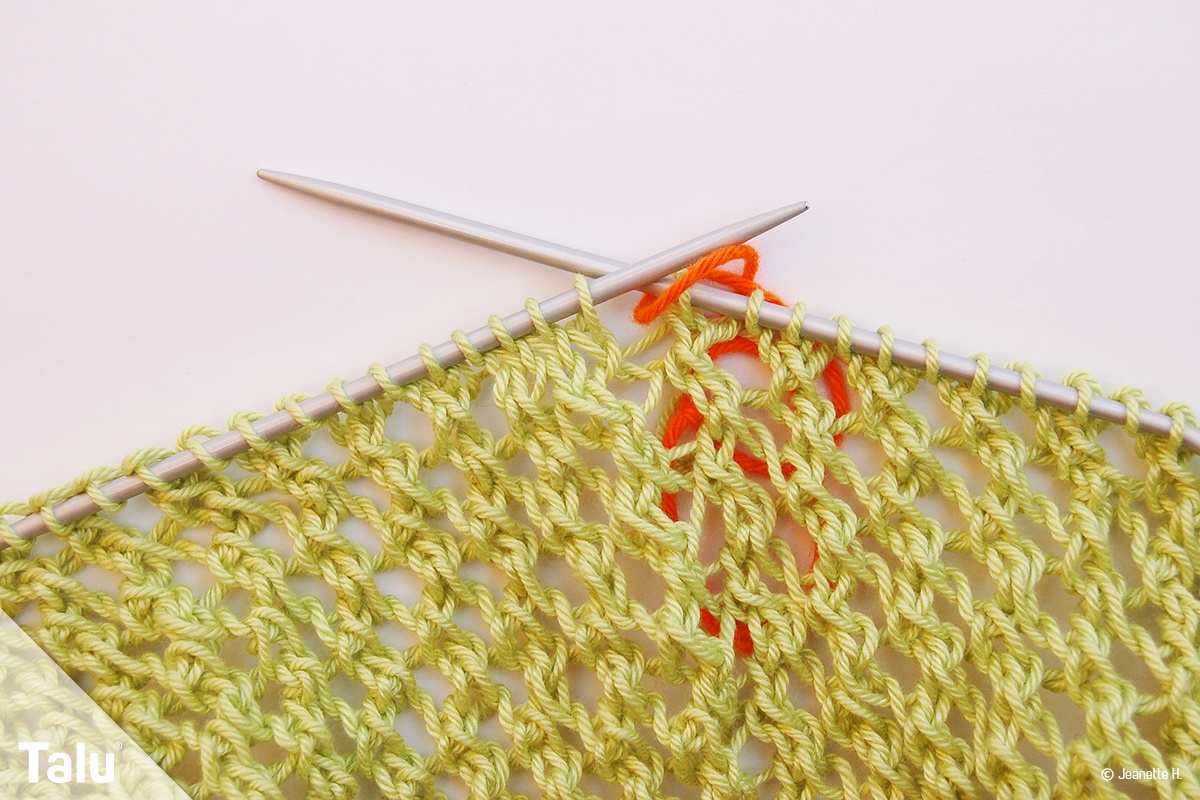 Einkaufstasche stricken